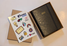 Load image into Gallery viewer, Repurposed journal &amp; sticker sets