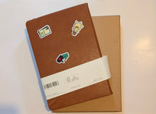 Load image into Gallery viewer, Repurposed journal &amp; sticker sets