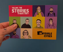 Load image into Gallery viewer, Invisible Cities Postcards- Set of 3