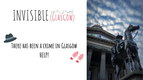 Invisible (Glasgow) Detective Adventure (DOWNLOAD & PRINT)