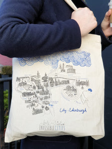 Invisible (Edinburgh) Tote Bag