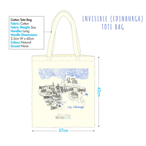 Invisible (Edinburgh) Tote Bag